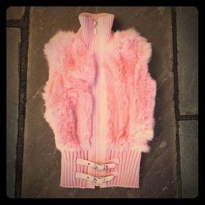 Girls Fur Vest
